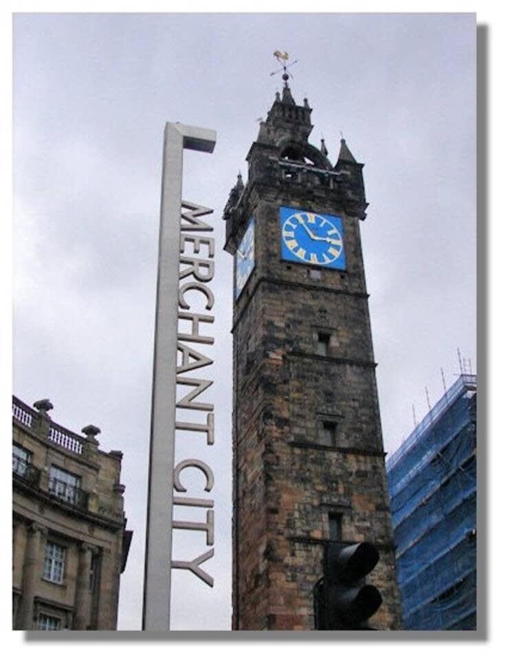 City Centre Apartment W Parking & Hyperoptic Wifi Glasgow Bagian luar foto