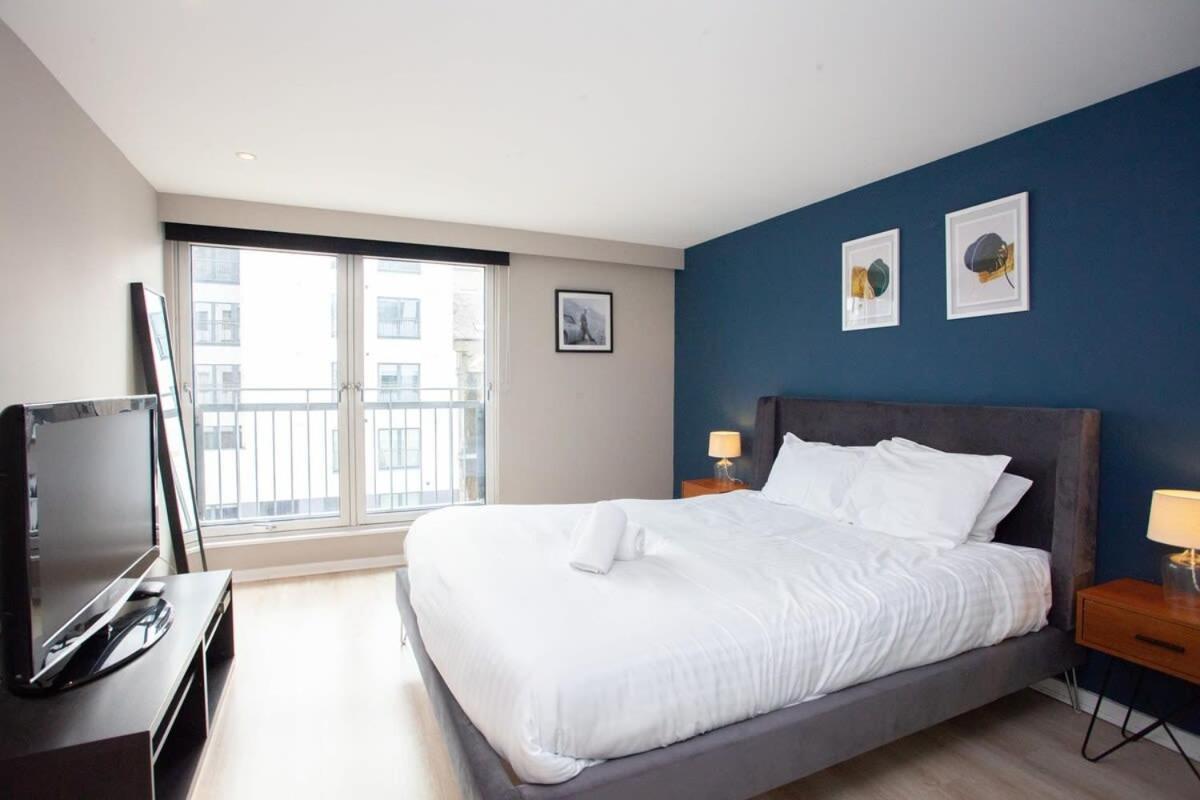 City Centre Apartment W Parking & Hyperoptic Wifi Glasgow Bagian luar foto