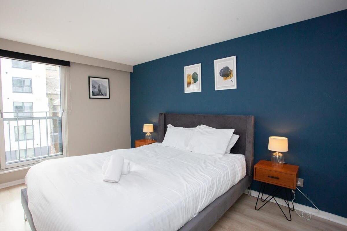 City Centre Apartment W Parking & Hyperoptic Wifi Glasgow Bagian luar foto