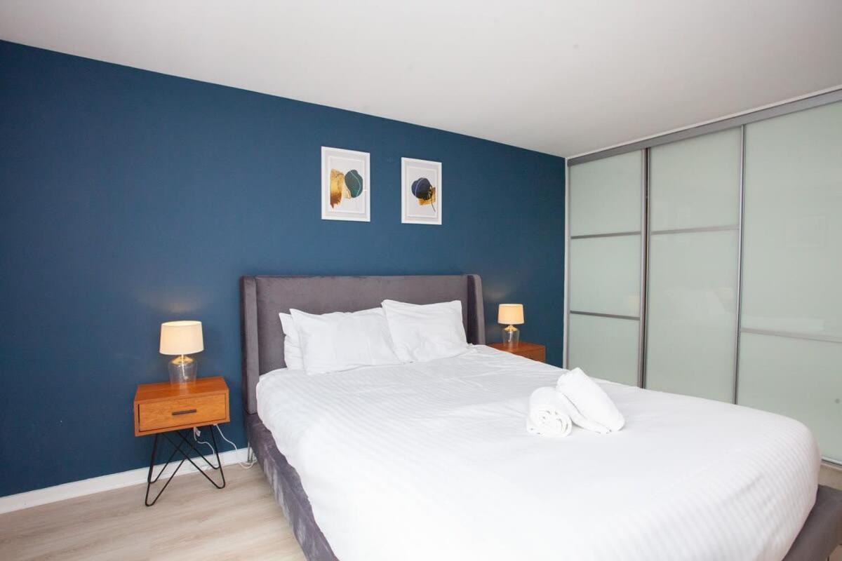 City Centre Apartment W Parking & Hyperoptic Wifi Glasgow Bagian luar foto